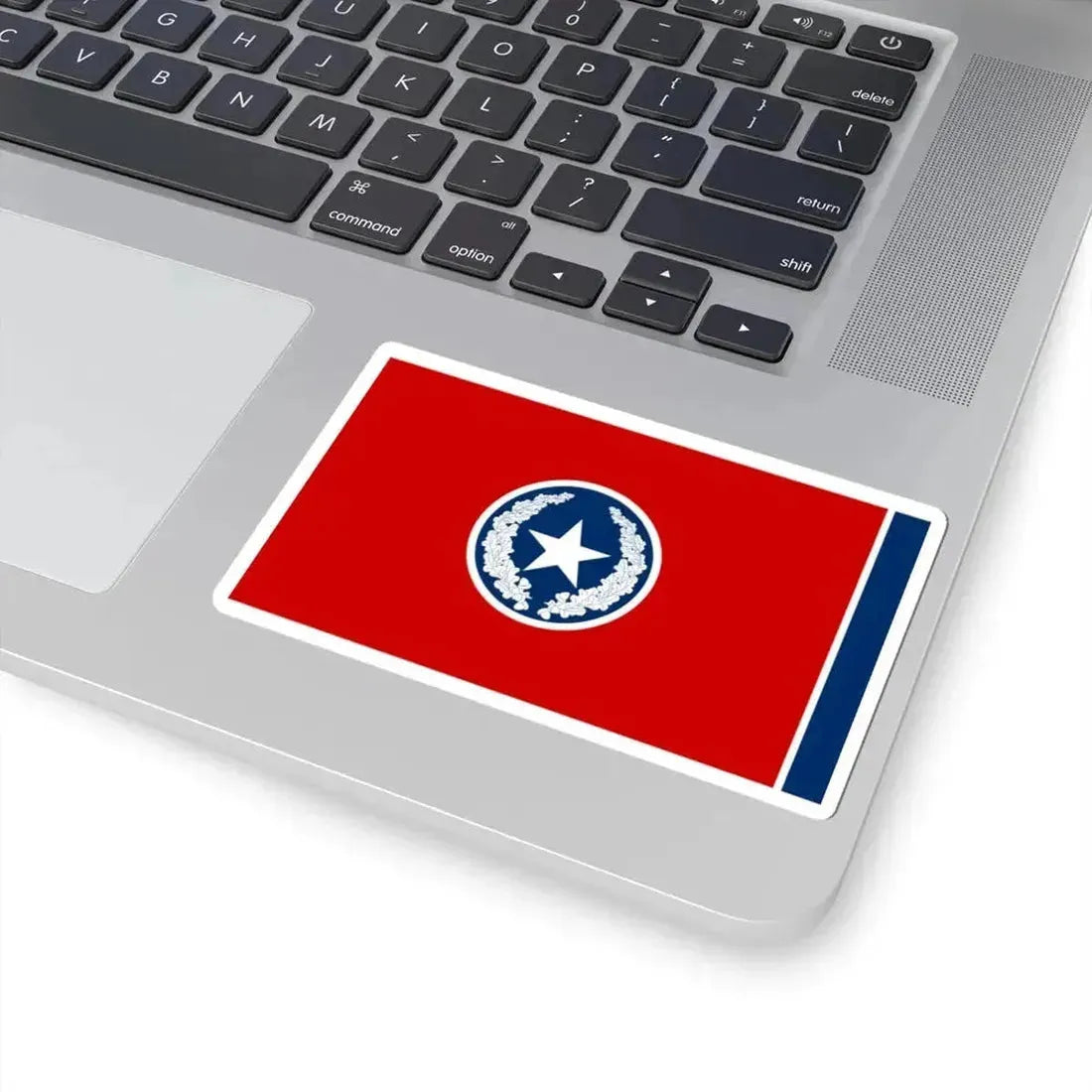 Flag of Chattanooga Tennessee 1923-2012 (United States) STICKER Vinyl Kiss-Cut Decal - The Sticker Space