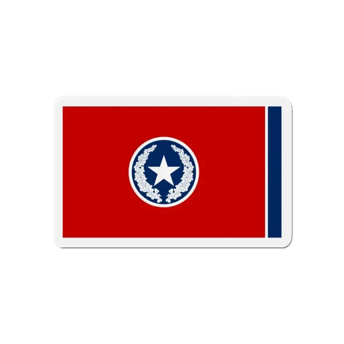Flag of Chattanooga Tennessee 1923–2012 - Refrigerator Magnet - The Sticker Space