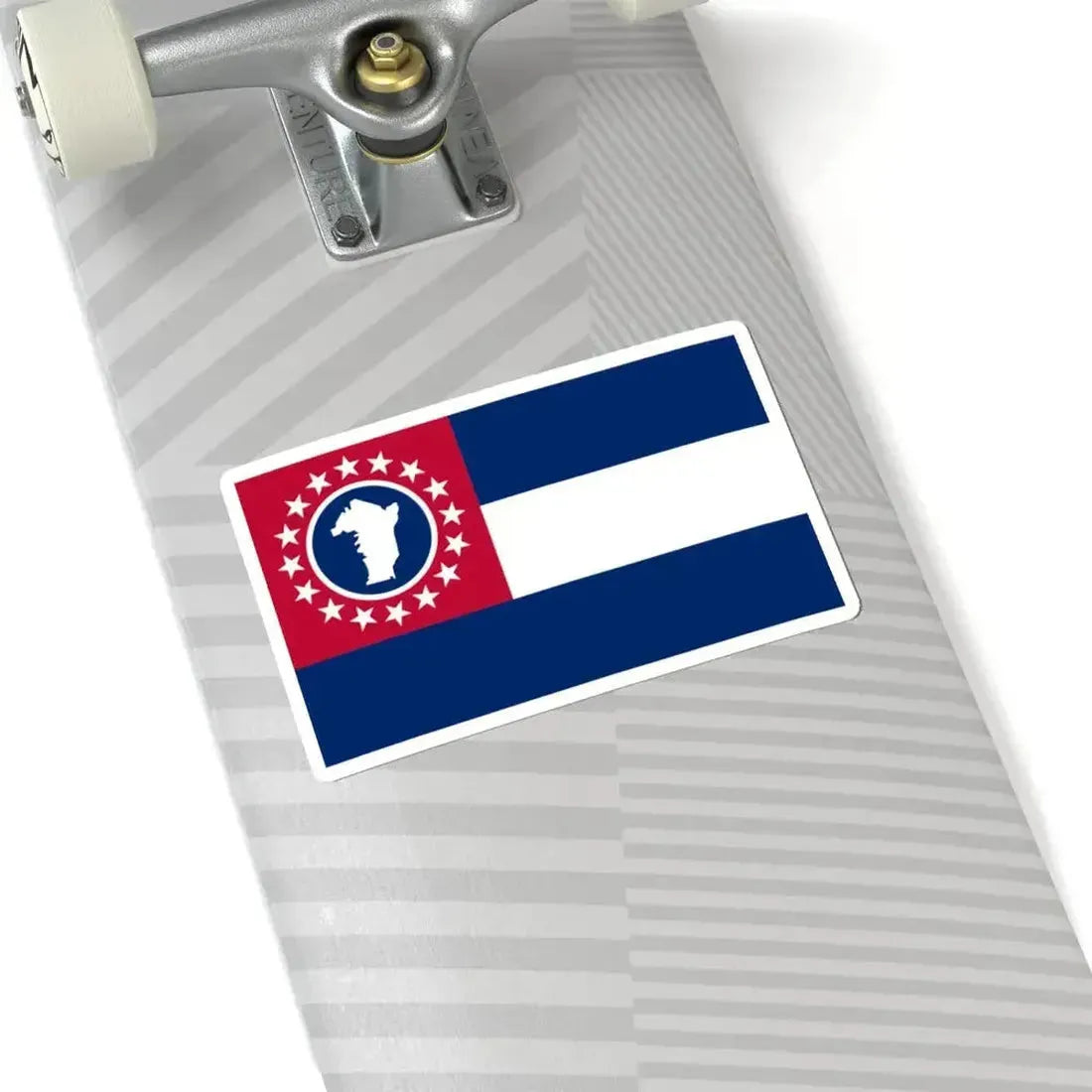 Flag of Cheatham County Tennessee (United States) STICKER Vinyl Kiss-Cut Decal - The Sticker Space