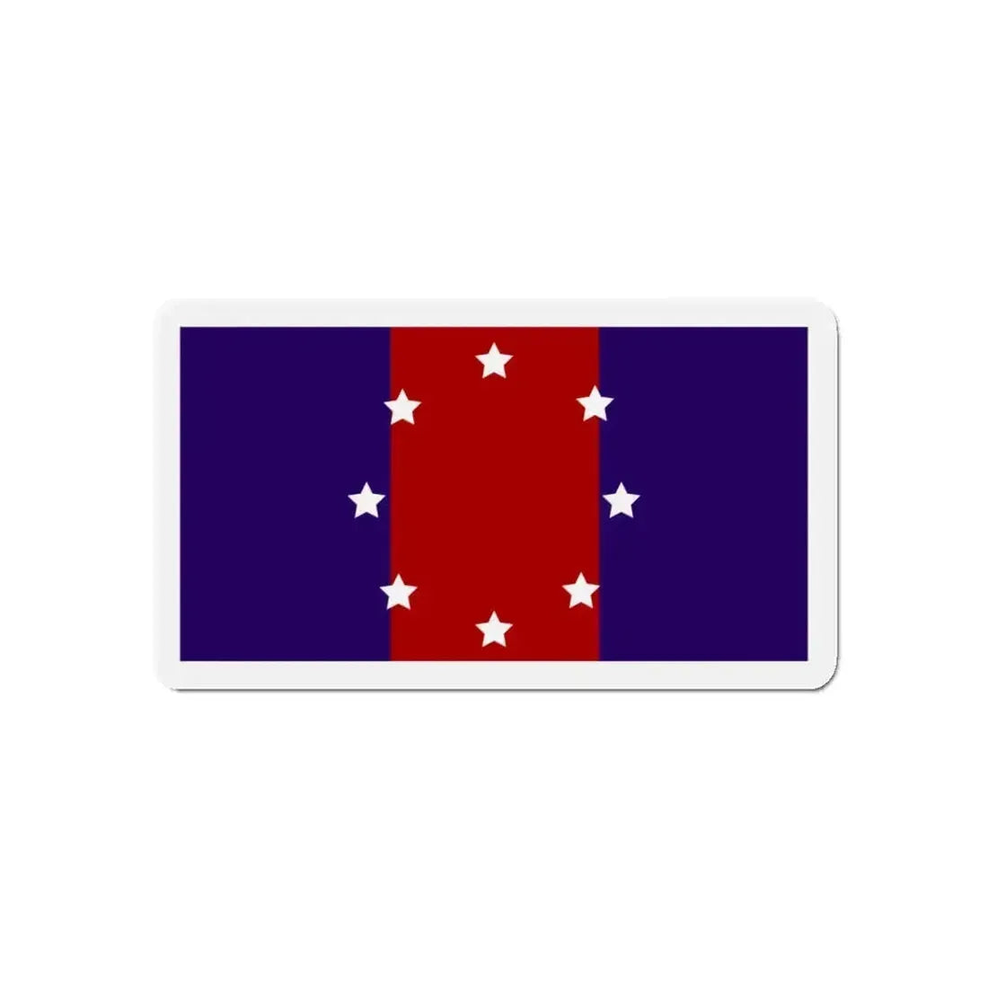 Flag of Chicago Heights Illinois - Refrigerator Magnet - The Sticker Space