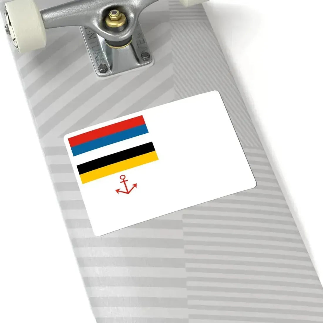 Flag of Chief of Marine Police of Manchukuo (China) STICKER Vinyl Kiss-Cut Decal - The Sticker Space