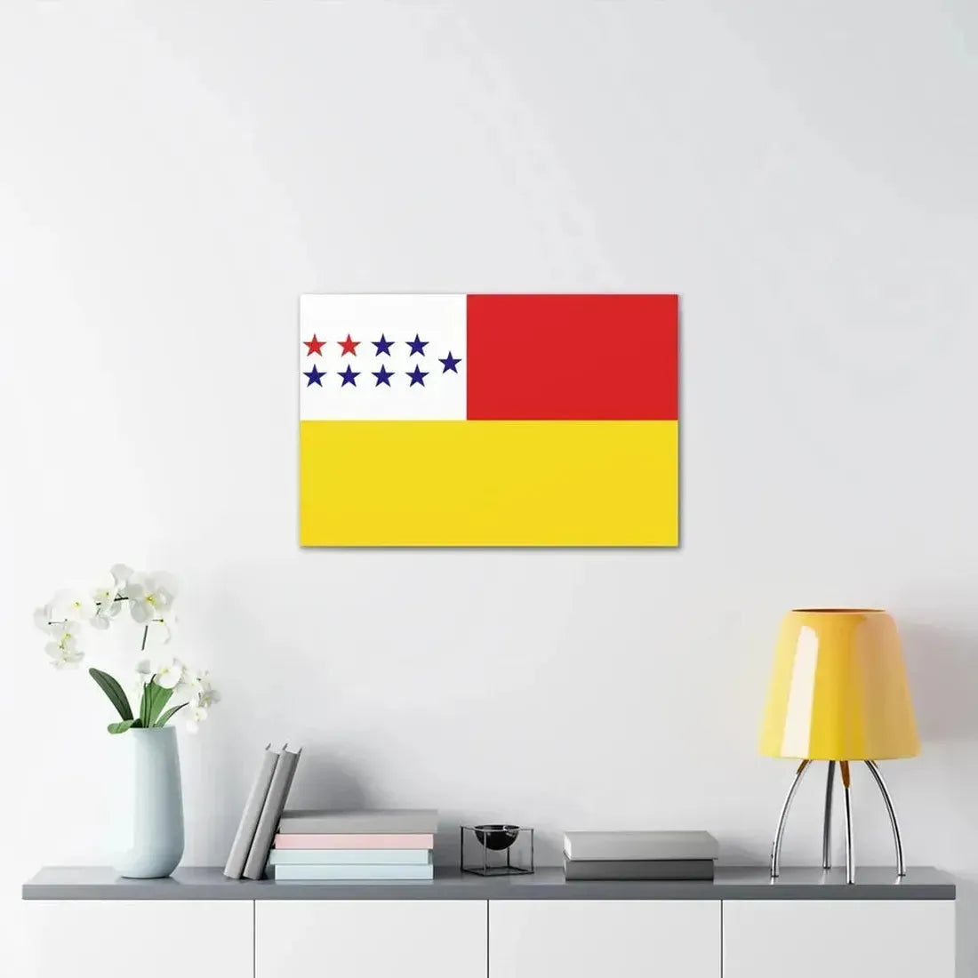 Flag of Chone Ecuador - Canvas Wall Art - The Sticker Space