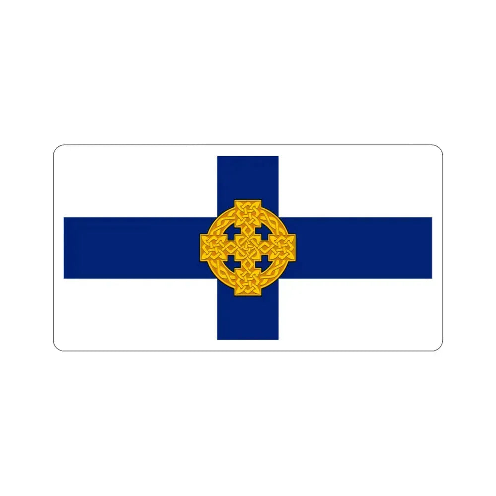 Flag of Church in Wales STICKER Vinyl Die-Cut Decal 3 Inch - The Sticker Space