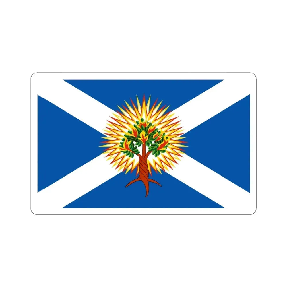 Flag of Church of Scotland STICKER Vinyl Die-Cut Decal - The Sticker Space