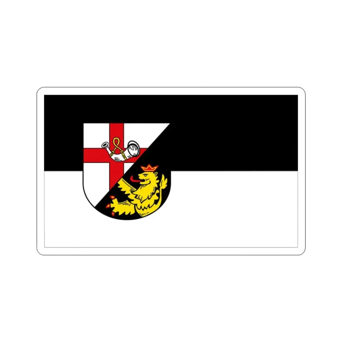 Flag of Cochem Zell Germany STICKER Vinyl Die-Cut Decal - The Sticker Space