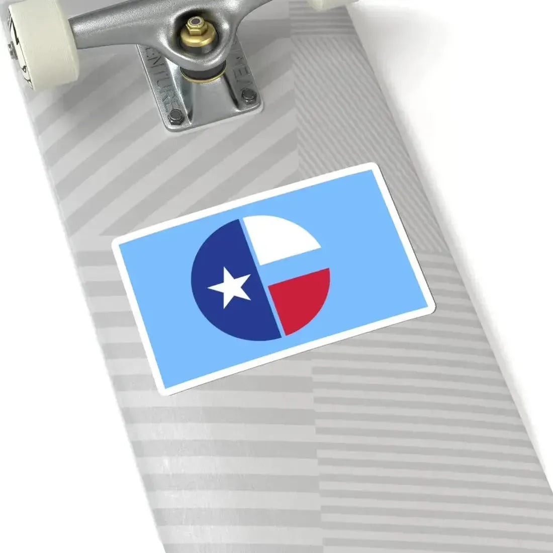 Flag of Collin County Texas (United States) STICKER Vinyl Kiss-Cut Decal - The Sticker Space