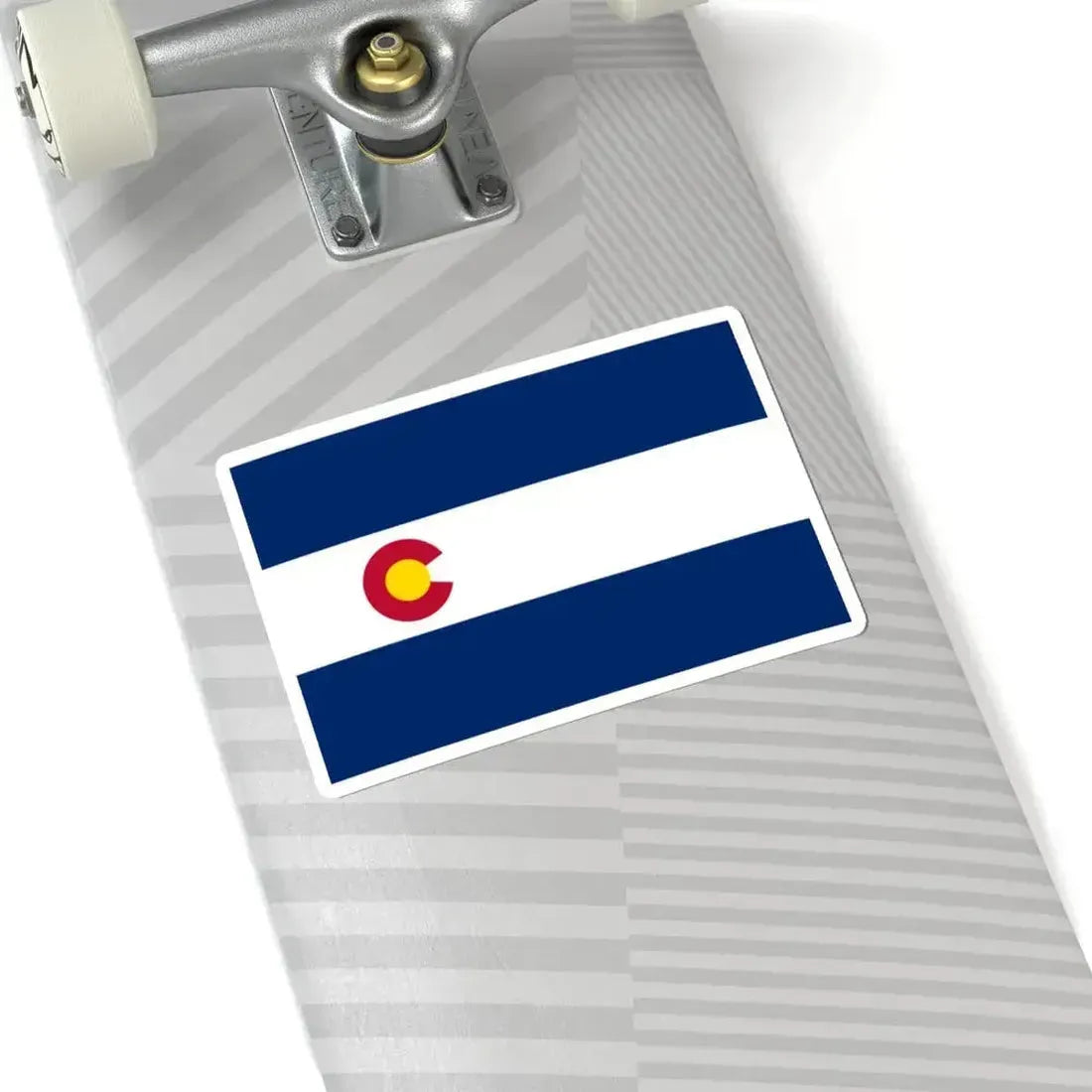 Flag of Colorado 1911-1964 (United States) STICKER Vinyl Kiss-Cut Decal - The Sticker Space