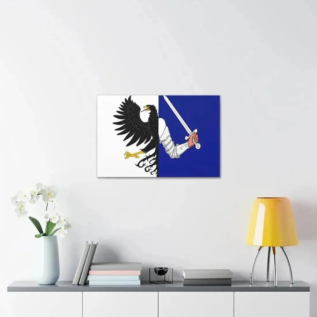 Flag of Connacht Ireland - Canvas Wall Art - The Sticker Space