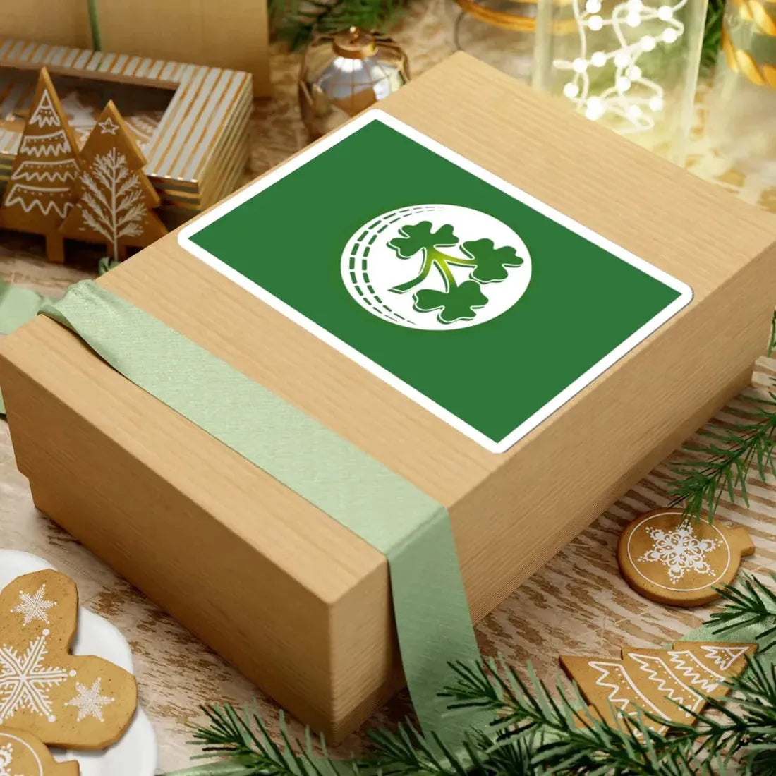 Flag of Cricket Ireland (Ireland) STICKER Vinyl Kiss-Cut Decal - The Sticker Space