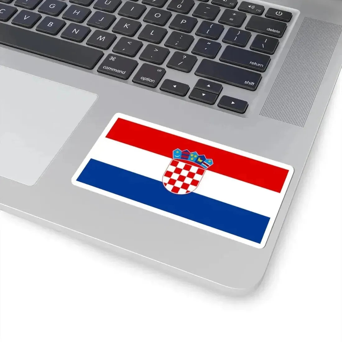 Flag of Croatia pre-1991 Colors (Croatia) STICKER Vinyl Kiss-Cut Decal - The Sticker Space