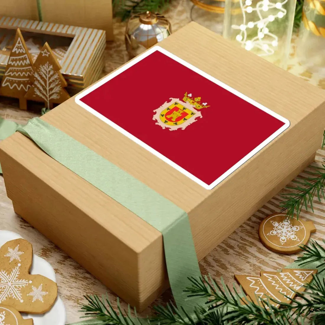 Flag of Cusco 1540-1978 (Peru) STICKER Vinyl Kiss-Cut Decal - The Sticker Space