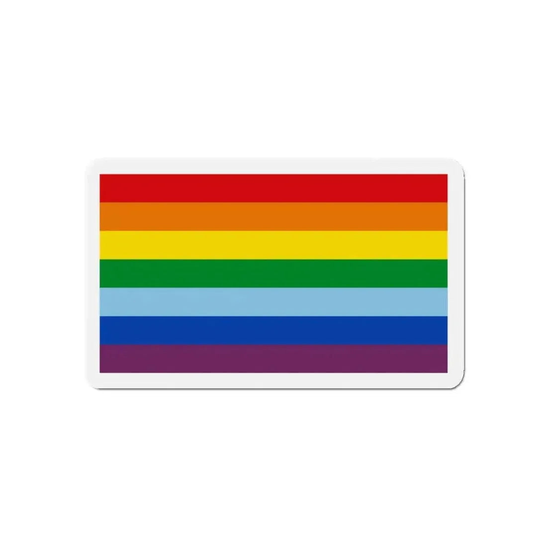 Flag of Cusco capital of the Cusco Region Peru - Refrigerator Magnet - The Sticker Space