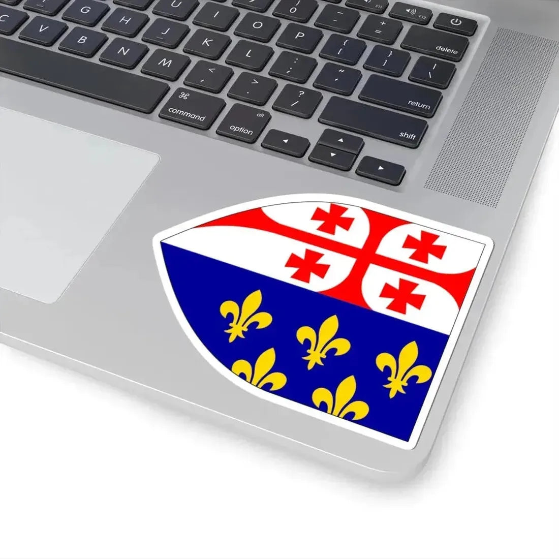 Flag of Cyprus 1350 as reported by the Book of All Kingdoms (Cyprus) STICKER Vinyl Kiss-Cut Decal - The Sticker Space