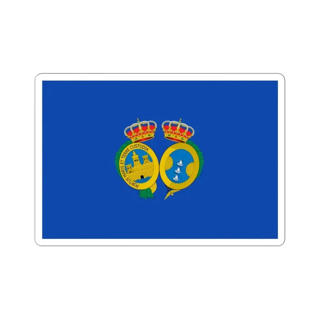 Flag of De Huelva Spain STICKER Vinyl Die-Cut Decal - The Sticker Space