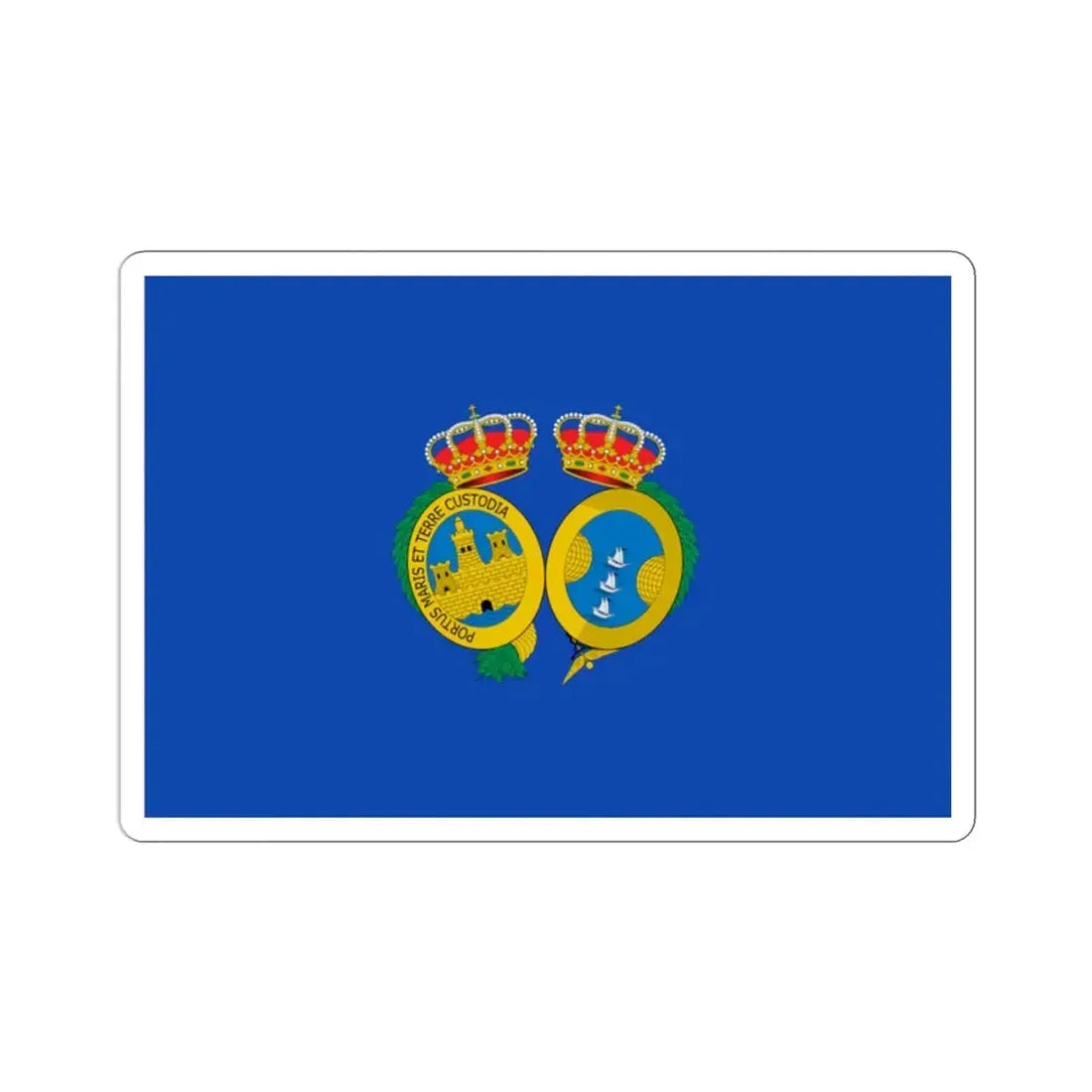 Flag of De Huelva Spain STICKER Vinyl Die-Cut Decal - The Sticker Space