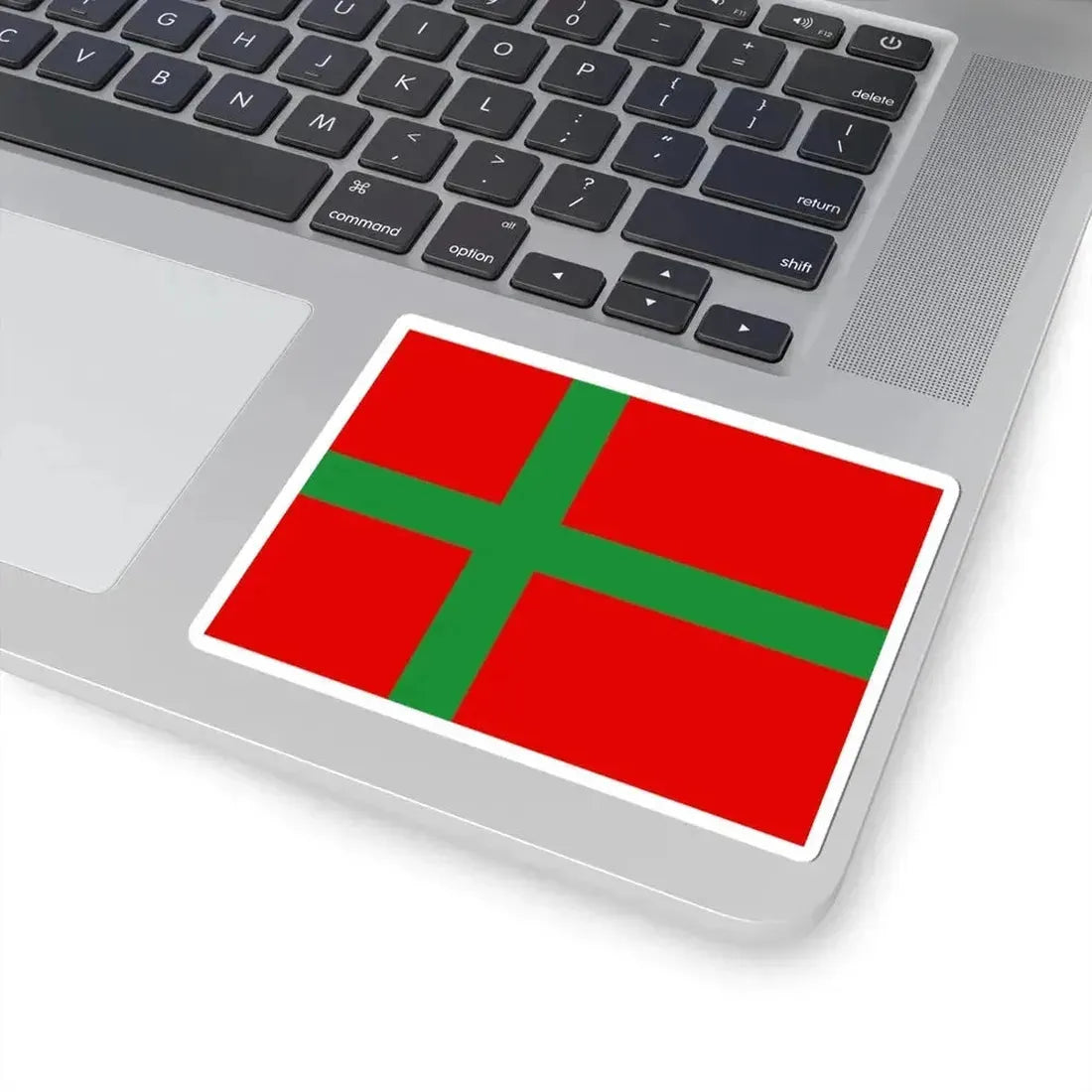 Flag of Denmark Bornholm (Denmark) STICKER Vinyl Kiss-Cut Decal - The Sticker Space