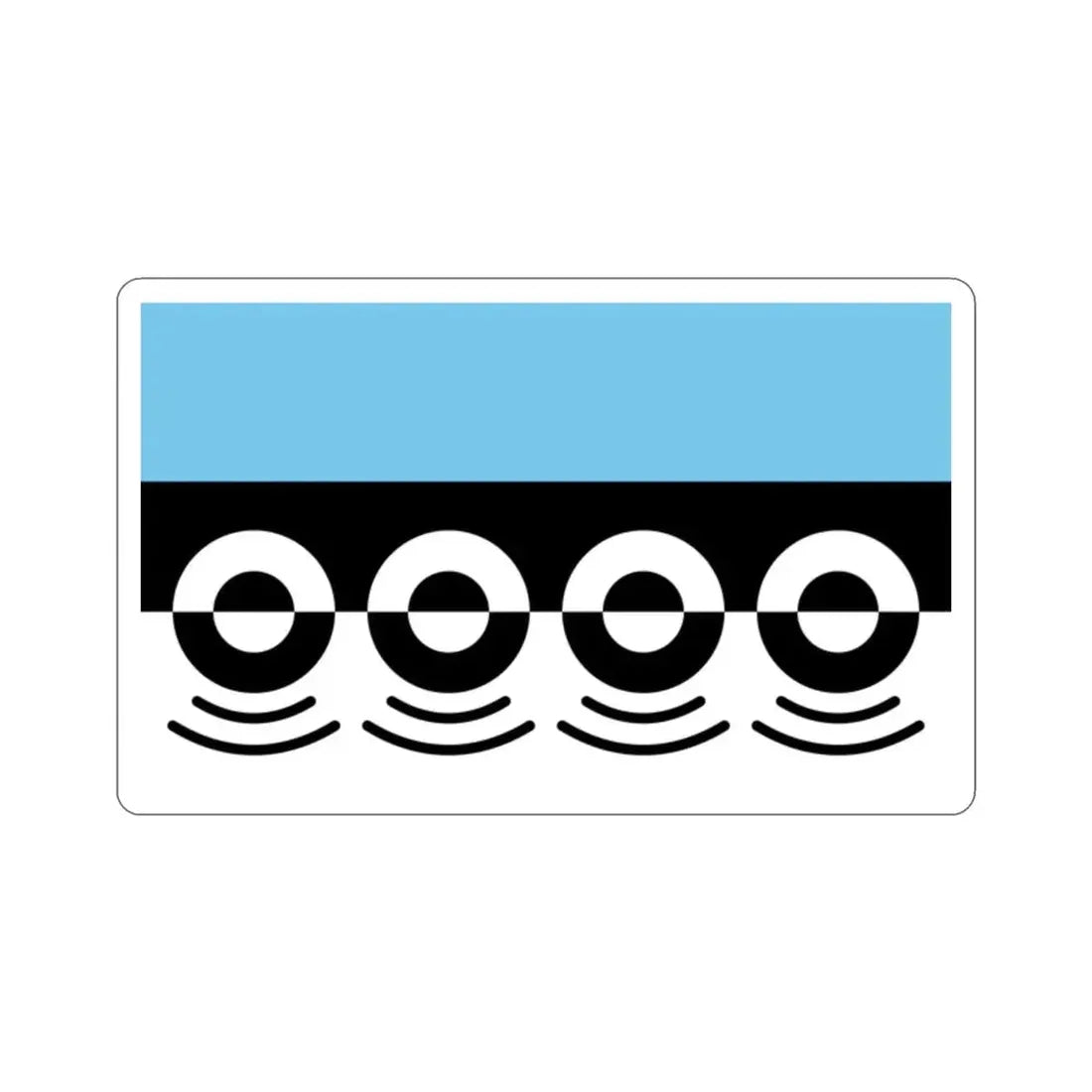 Flag of Digbeth UK STICKER Vinyl Die-Cut Decal - The Sticker Space