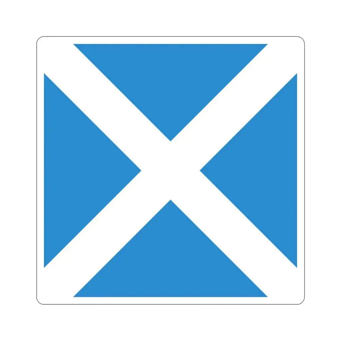 Flag of Disentis Mustér Switzerland STICKER Vinyl Die-Cut Decal - The Sticker Space