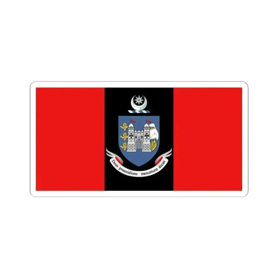 Flag of Drogheda Ireland - STICKER Vinyl Kiss-Cut Decal - The Sticker Space
