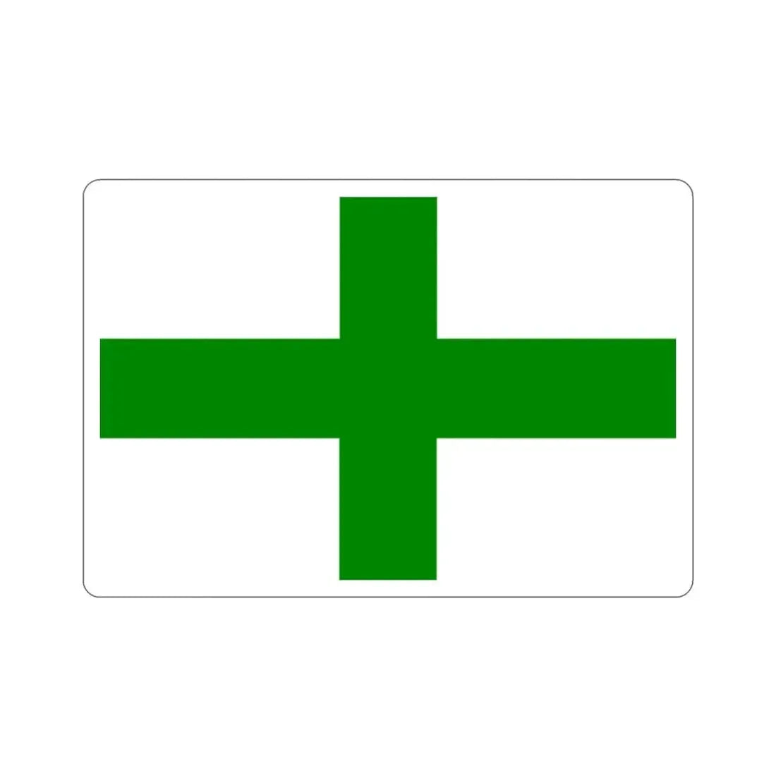 Flag of Żejtun Malta STICKER Vinyl Die-Cut Decal - The Sticker Space