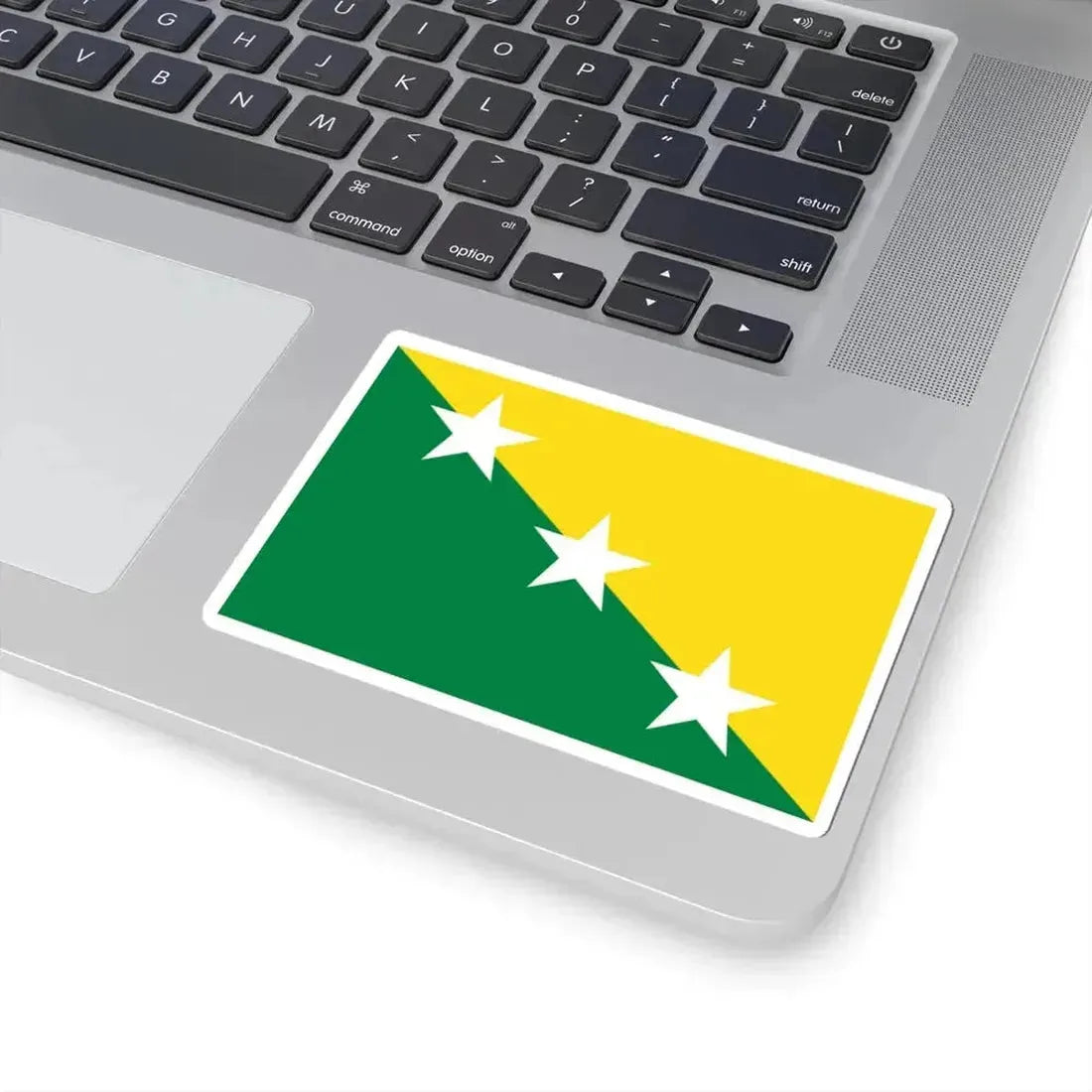 Flag of El Empalme (Ecuador) STICKER Vinyl Kiss-Cut Decal - The Sticker Space