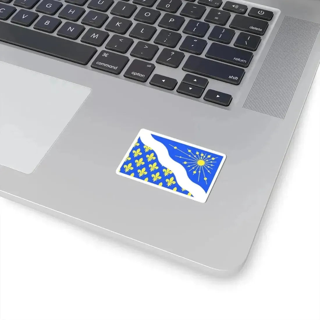 Flag of Essonne France 2 - STICKER Vinyl Kiss-Cut Decal - The Sticker Space