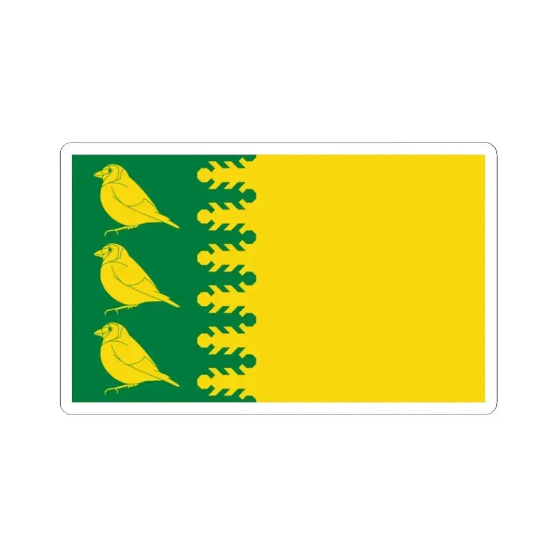 Flag of Finchfield UK - STICKER Vinyl Kiss-Cut Decal - The Sticker Space