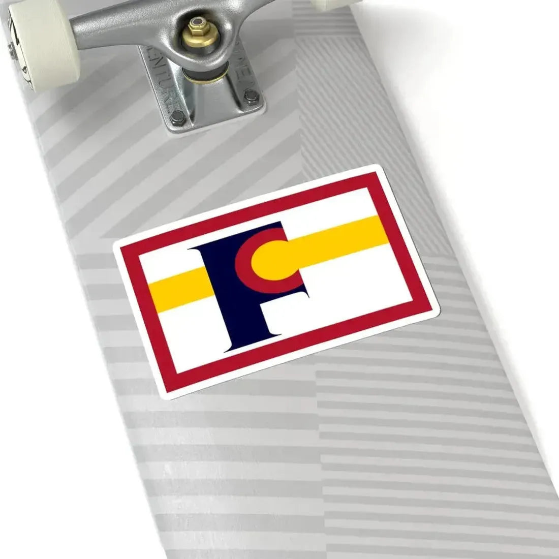 Flag of Florence Colorado (United States) STICKER Vinyl Kiss-Cut Decal - The Sticker Space