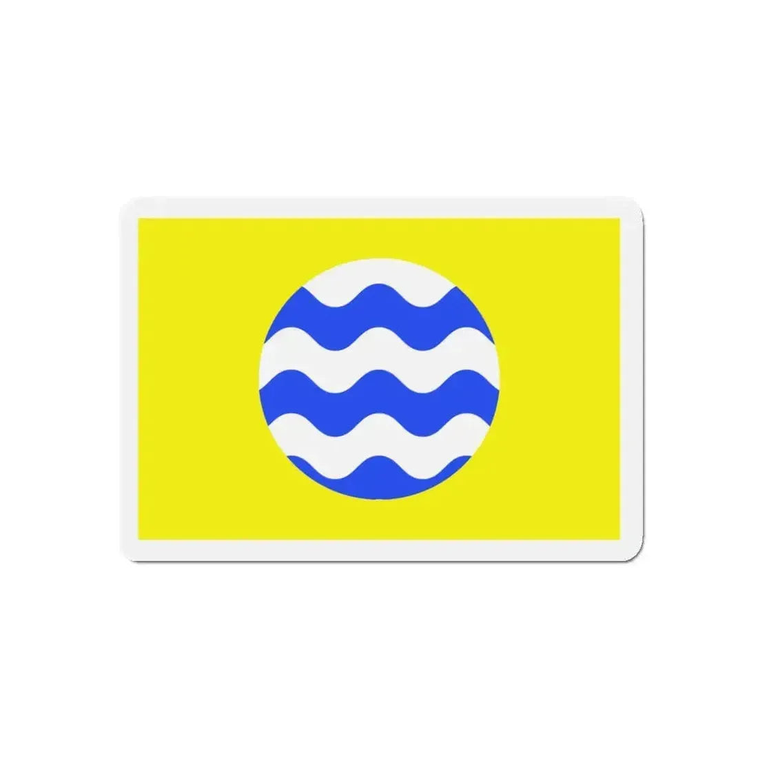 Flag of Fontana Malta - Refrigerator Magnet - The Sticker Space