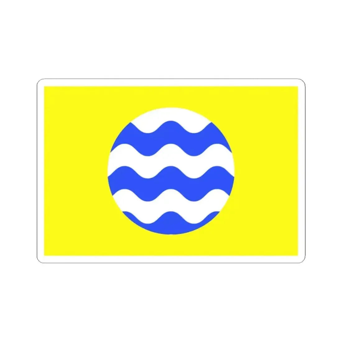 Flag of Fontana Malta - STICKER Vinyl Kiss-Cut Decal - The Sticker Space