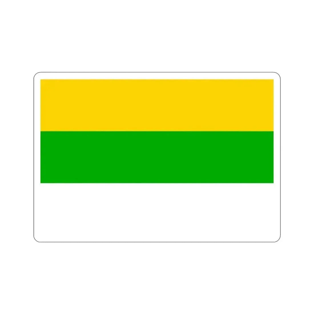 Flag of Františkovy Lázně Czech Republic STICKER Vinyl Die-Cut Decal - The Sticker Space