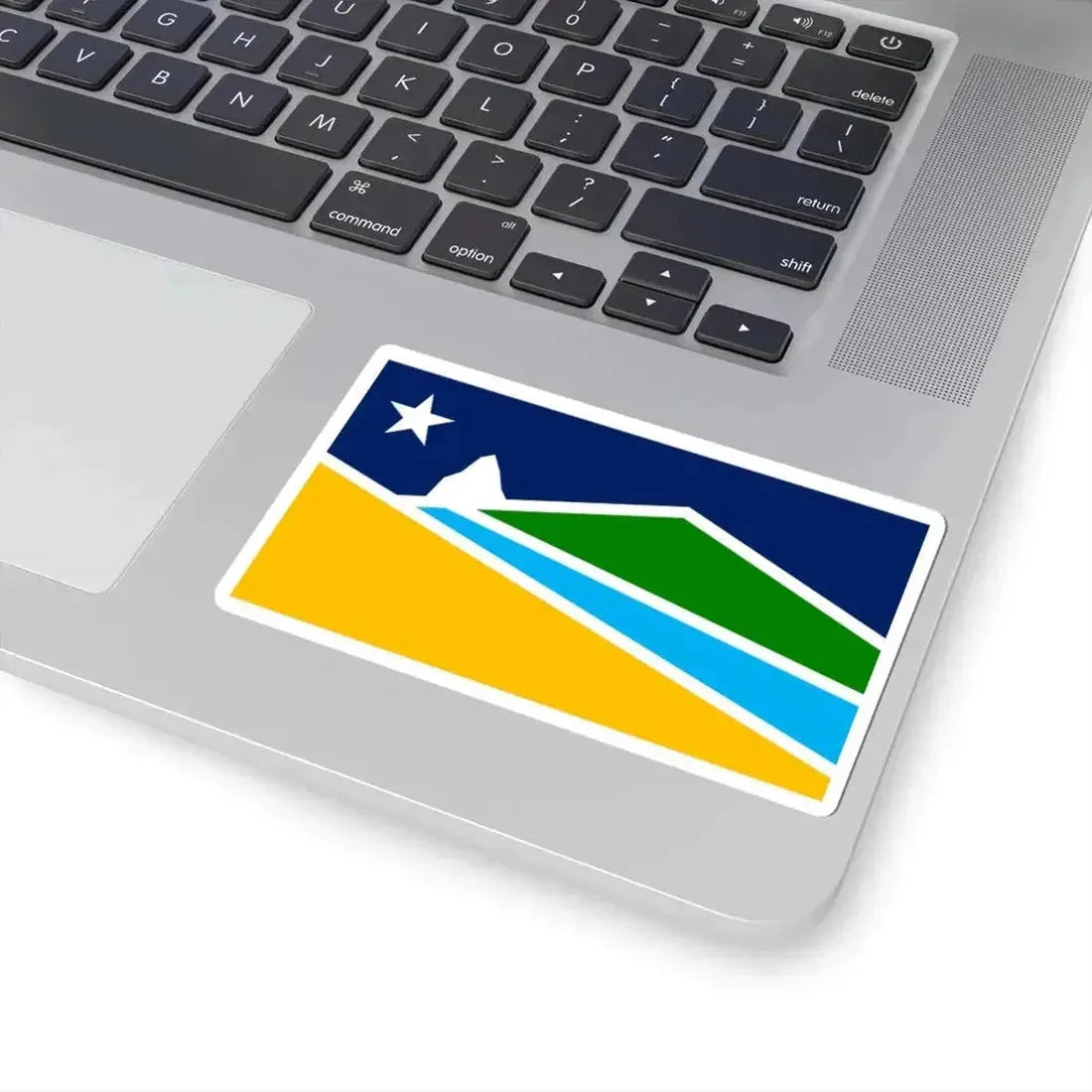 Flag of Futaleufu Chile (Chile) STICKER Vinyl Kiss-Cut Decal - The Sticker Space