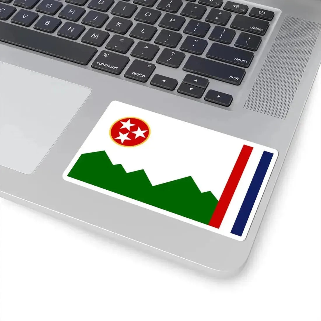 Flag of Gatlinburg Tennessee (United States) STICKER Vinyl Kiss-Cut Decal - The Sticker Space