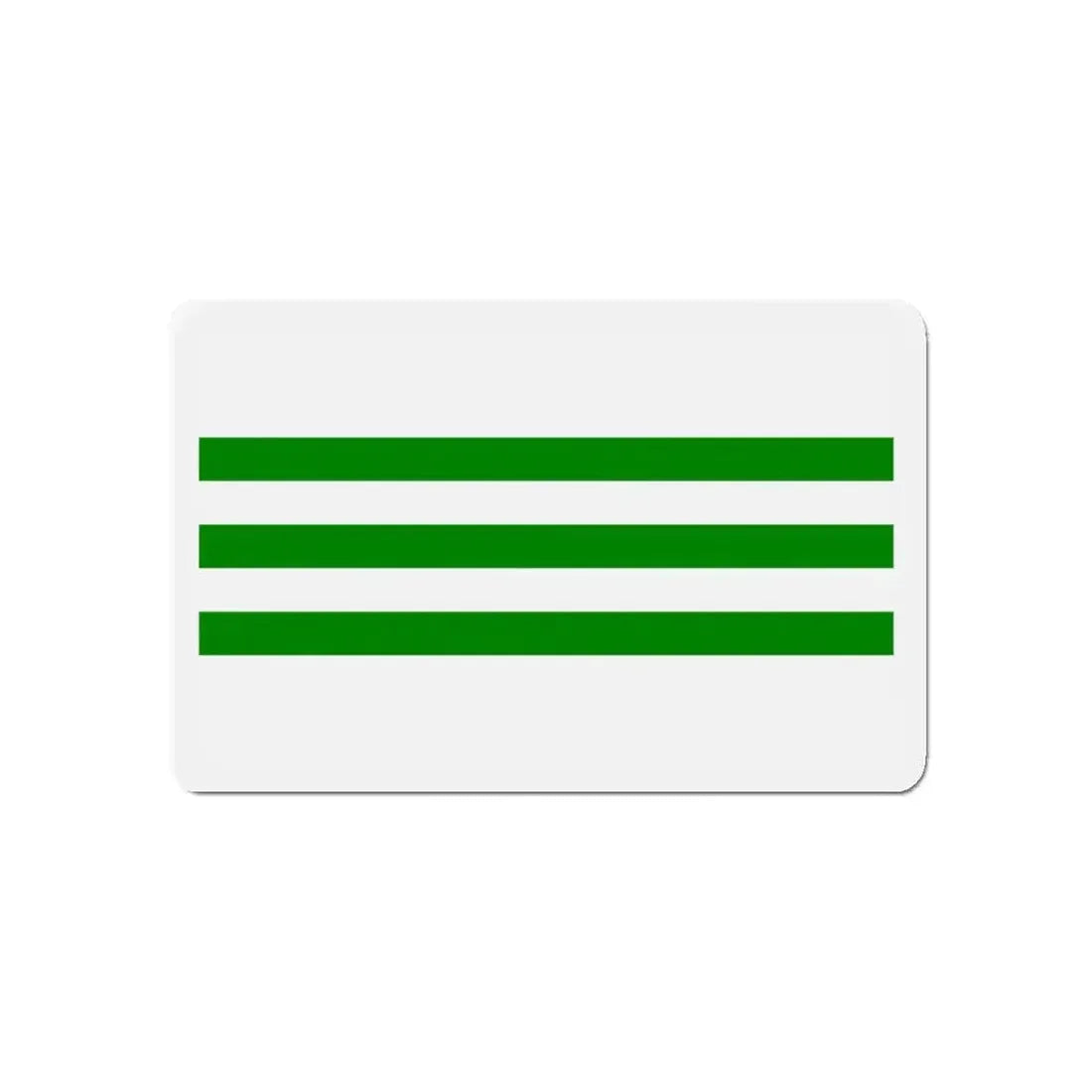 Flag of Għaxaq Malta - Refrigerator Magnet - The Sticker Space