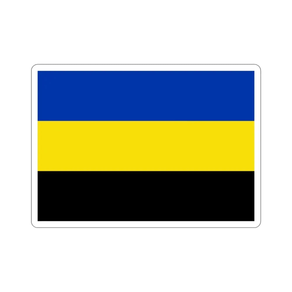 Flag of Gelderland Netherlands STICKER Vinyl Die-Cut Decal - The Sticker Space
