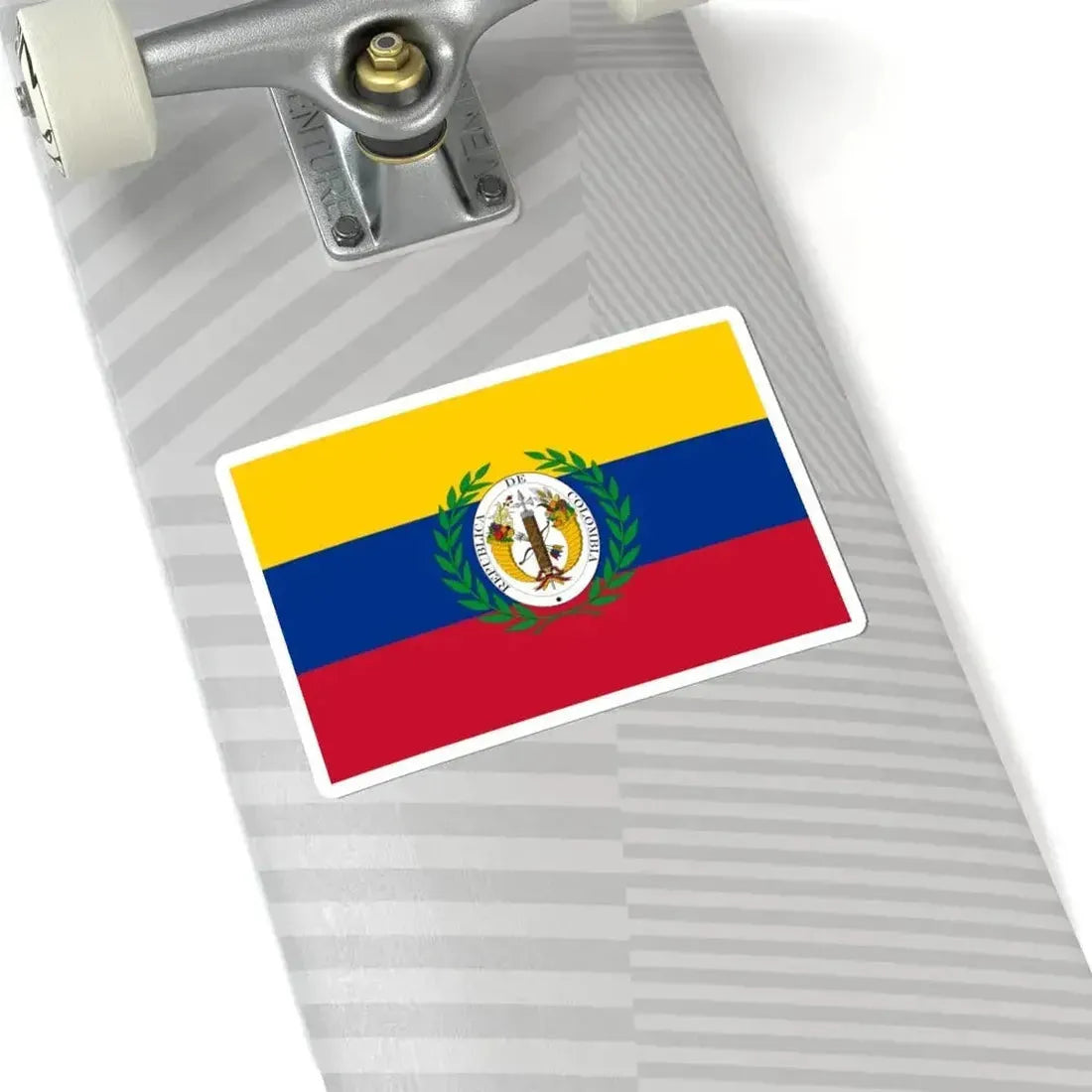 Flag of Gran Colombia (Colombia) STICKER Vinyl Kiss-Cut Decal - The Sticker Space