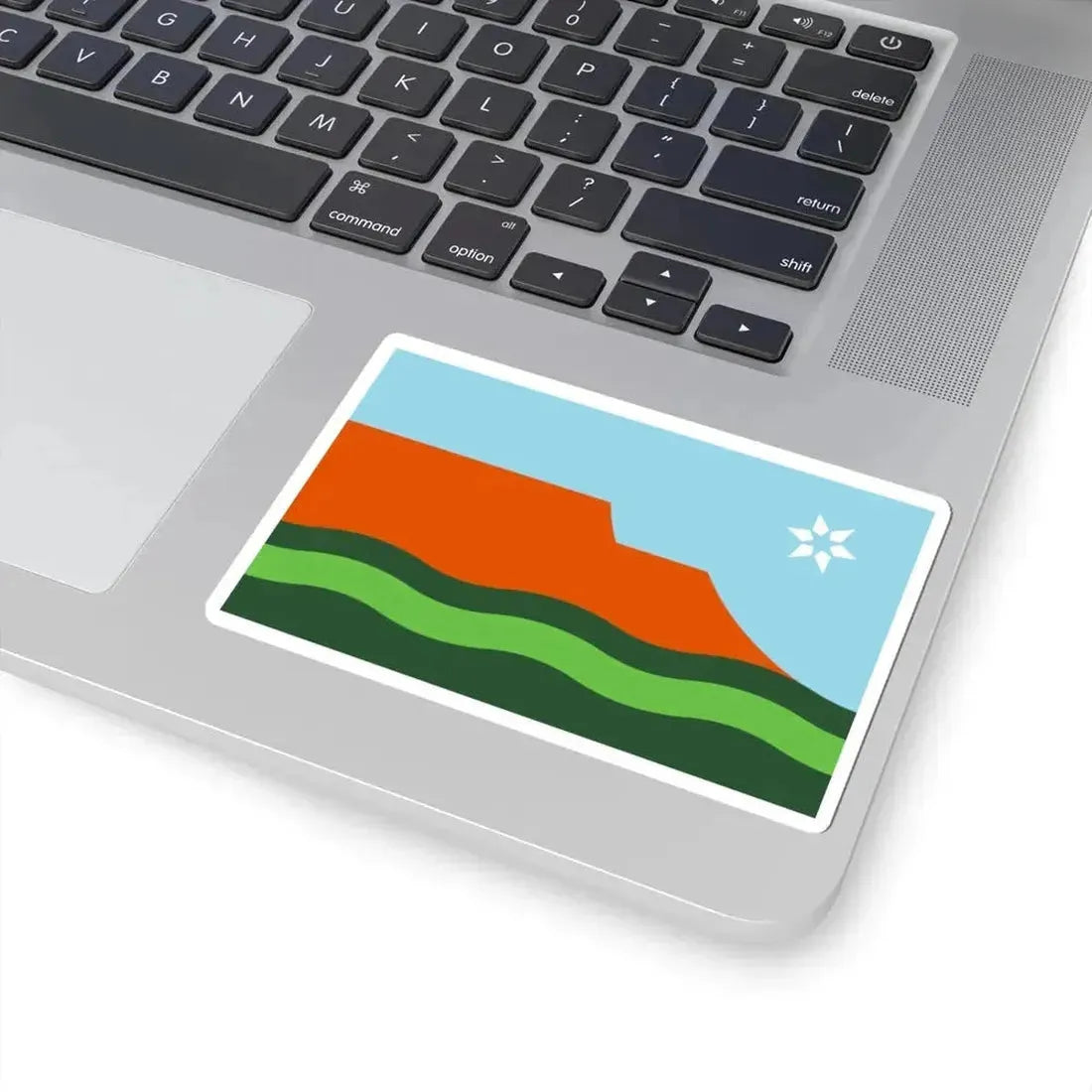 Flag of Green River Utah (United States) STICKER Vinyl Kiss-Cut Decal - The Sticker Space