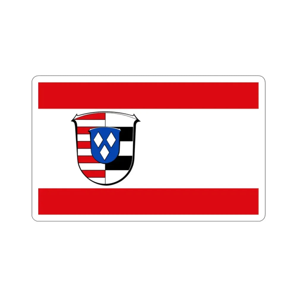 Flag of Groß Gerau Germany STICKER Vinyl Die-Cut Decal - The Sticker Space