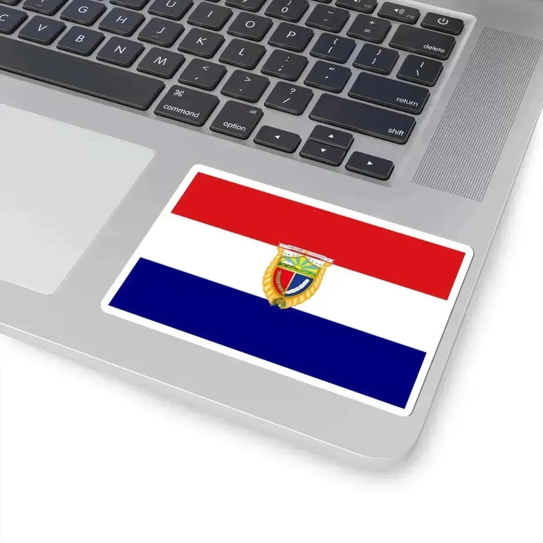 Flag of Guaranda (Ecuador) STICKER Vinyl Kiss-Cut Decal - The Sticker Space