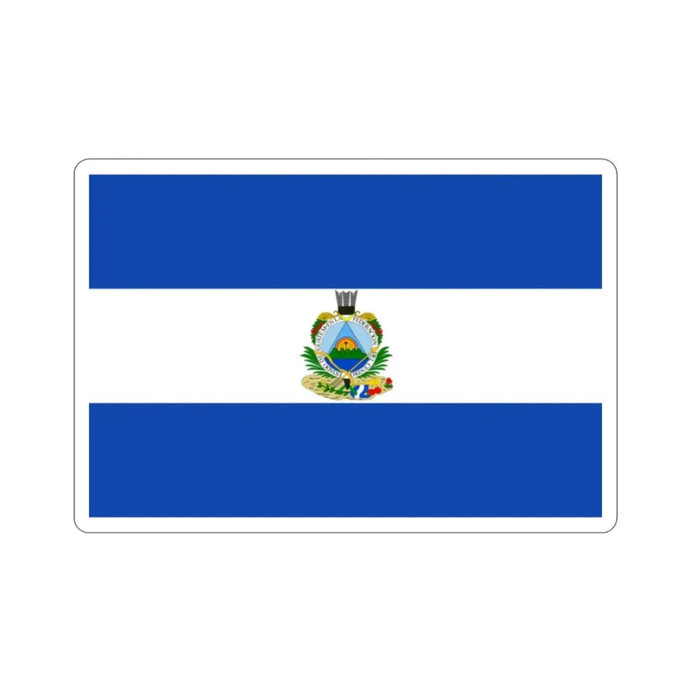 Flag of Guatemala (1838-1843) STICKER Vinyl Die-Cut Decal - The Sticker Space
