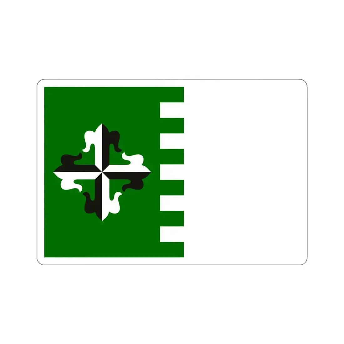 Flag of Guaynabo Puerto Rico STICKER Vinyl Die-Cut Decal - The Sticker Space