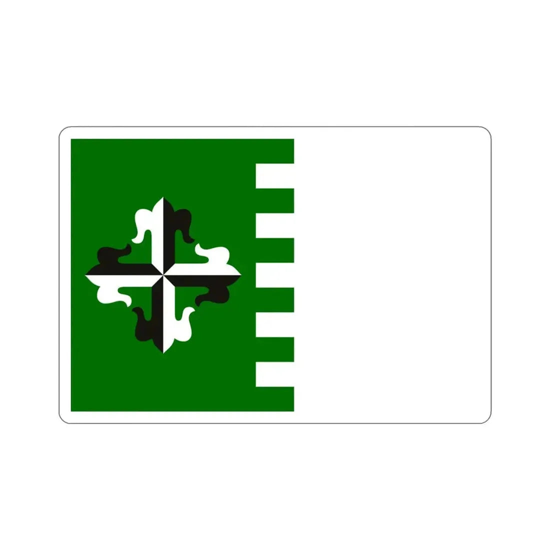 Flag of Guaynabo Puerto Rico STICKER Vinyl Die-Cut Decal - The Sticker Space