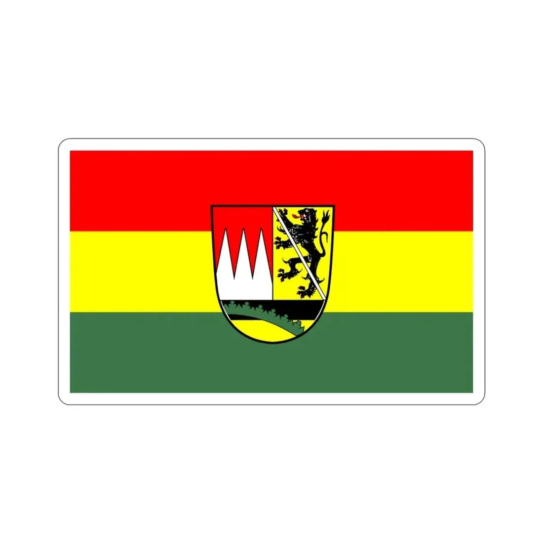 Flag of Haßberge Germany STICKER Vinyl Die-Cut Decal - The Sticker Space