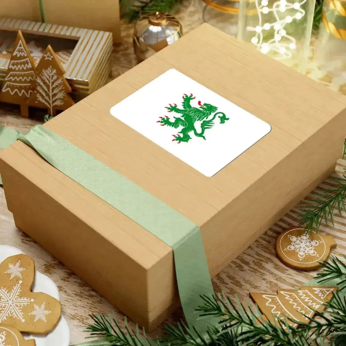 Flag of Hamoir (Belgium) STICKER Vinyl Kiss-Cut Decal - The Sticker Space