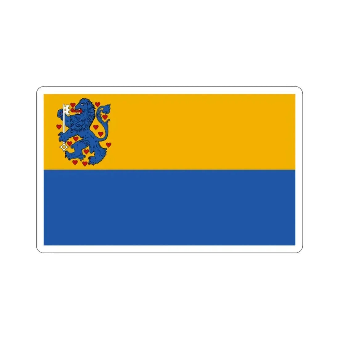 Flag of Harburg Germany STICKER Vinyl Die-Cut Decal - The Sticker Space