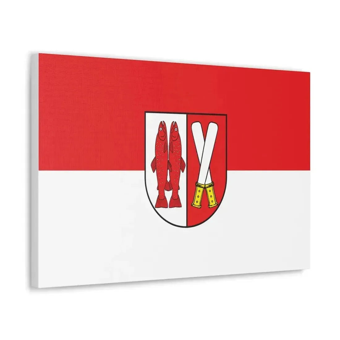 Flag of Harz Germany - Canvas Wall Art - The Sticker Space