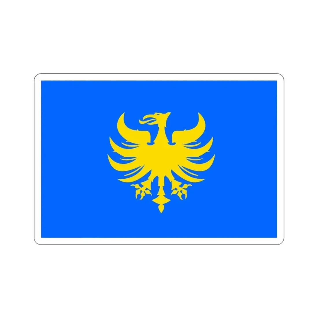 Flag of Heerlen a city in the south of the province of Limburg Netherlands STICKER Vinyl Die-Cut Decal - The Sticker Space