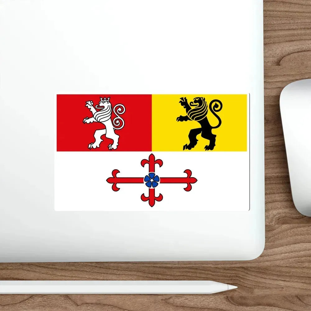 Flag of Heinsberg Germany STICKER Vinyl Die-Cut Decal - The Sticker Space