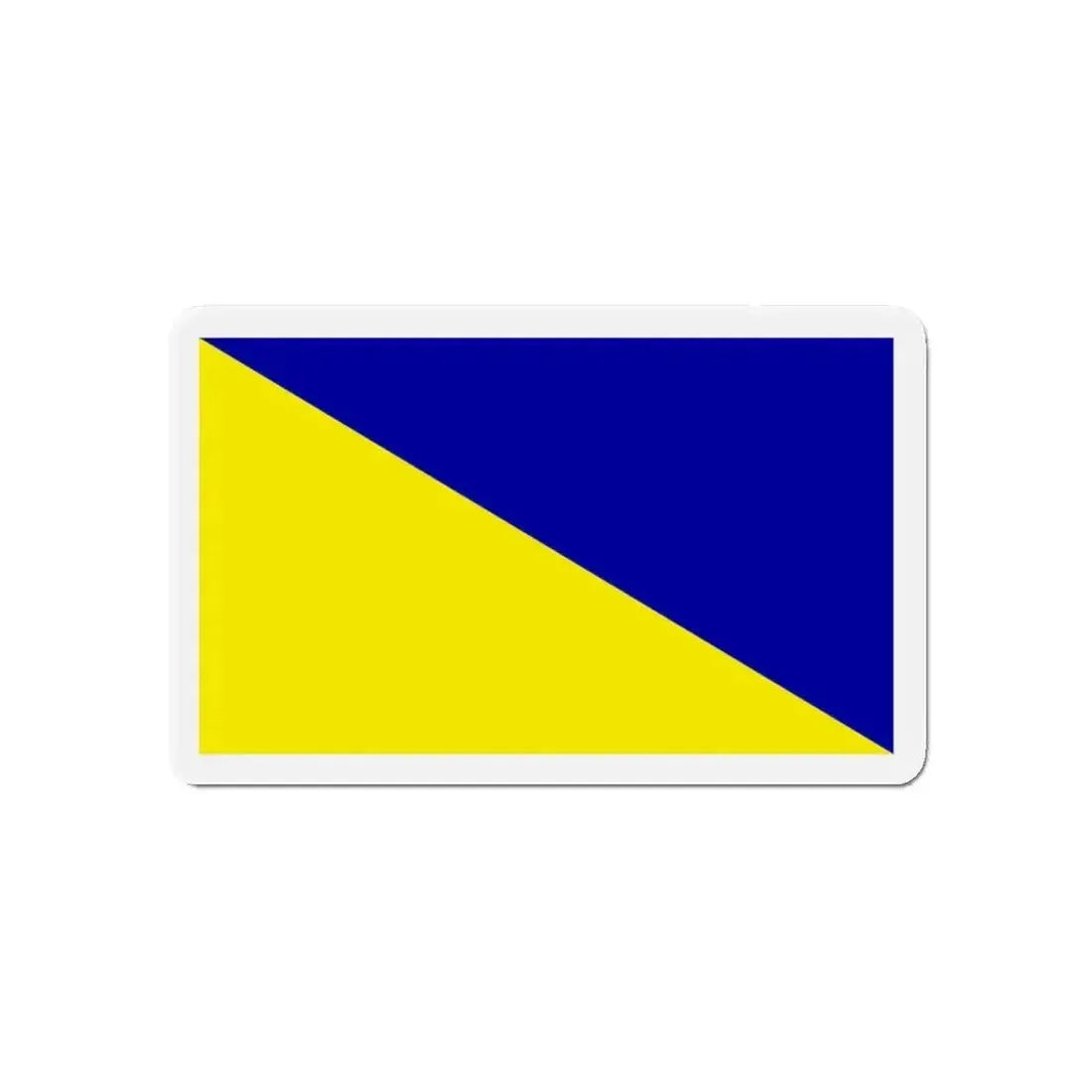 Flag of Holdenville Oklahoma - Refrigerator Magnet - The Sticker Space