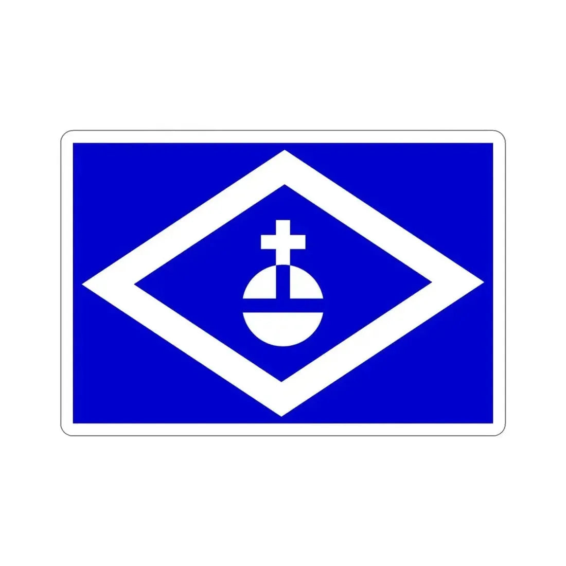 Flag of Hormigueros Puerto Rico STICKER Vinyl Die-Cut Decal - The Sticker Space